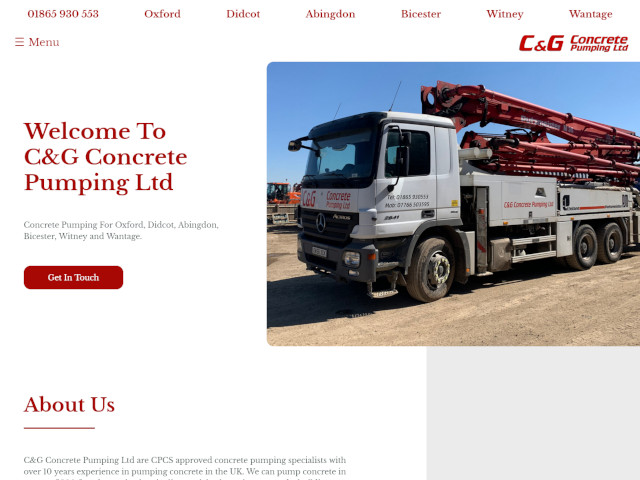 C&G Concrete Pumping Ltd